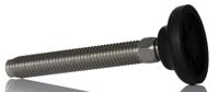 185-4507 RS PRO M12 Stainless Steel Adjustable Foot, 1000kg Static Load Capacity 30° Tilt Angle