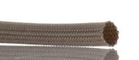 gss40 HellermannTyton Braided Fibreglass Natural Cable Sleeve, 4mm Diameter, 25m Length, GSS Series