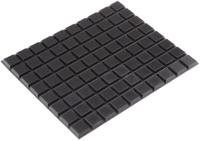 sj5008 3M Tapered Square PUR Self Adhesive Feet, 12.7mm diameter 12.7mm width x 12.7mm length x 3.1mm height