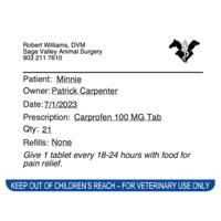 2187328 Dymo Adhesive Pre-Printed Label. Quantity: 400EA