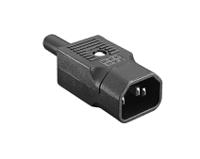px0686 Bulgin C14 Cable Mount IEC Connector Male, 10A, 250 V