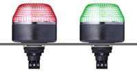 802626405 AUER Signal IDL Series Clear Steady Beacon, 24 V ac/dc, Panel Mount, LED Bulb, IP65