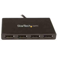 mstmdp124dp StarTech.com 4 port Mini DisplayPort to DisplayPort Adapter, 4K @ 30 Hz Maximum Resolution