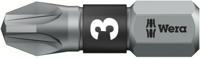 05056724001 Wera Pozidriv Screwdriver Bit, PZ3 Tip
