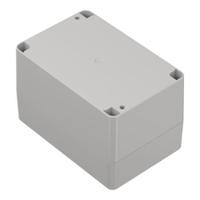 206-9100 RS PRO Light Grey Polycarbonate Enclosure, IP65, Light Grey Lid, 120 x 80 x 75.2mm