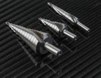 232-614 RS PRO 3-Piece Step Drill Bit Set for Metal, 30mm Max, 4mm Min, HSS Bits