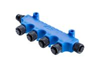 p-555555-fffffm-s001 Amphenol Industrial Industrial Circular Connector, 5 Contacts, Threaded, Plug, Socket, Male/Female, IP68, NMEA 2000