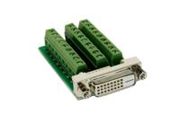 ex-49050 Exsys D-Sub 25-Pin Female Female to Terminal Block Interface Adapter