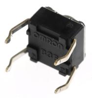 b3f-1022 Omron Grey Plunger Tactile Switch, SPST 50 mA @ 24 V dc 0.7mm