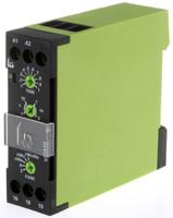 v2za10-3min-24-240v-acdc Tele V2ZA10 Series DIN Rail Mount Timer Relay, 24 → 240V ac/dc, 1-Contact, 0.1 → 1s, SPDT