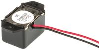 171-0892 RS PRO 75dB Flange Mount Continuous Internal Magnetic Buzzer Component, 33.5 x 17 x 15.5mm, 9V dc Min, 15V dc Max