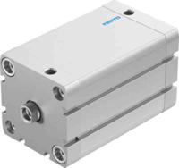 adn-63-80-i-p-a Festo Pneumatic Compact Cylinder - 536350 63 mm Bore, 80 mm ADN Series, Double Acting Acting