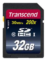 ts32gsdhc10 Transcend 32 GB SDHC SD Card, Class 10