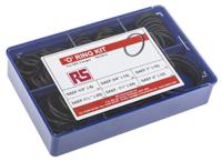 705-8974 RS PRO Imperial O-Ring Kit to suit SAE Flanges Nitrile, Kit Contents 125 Pieces