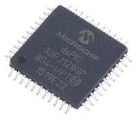 dspic33fj128gp804-ipt dsPIC33FJ128GP804-I/PT Microchip, 16bit Digital Signal Processor 40MHz 128 kB Flash 44-Pin TQFP