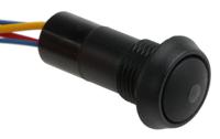 59-531g ITW Switches 59 Series Illuminated Miniature Push Button Switch, Momentary, Panel Mount, 13.65mm Cutout, SPST, Green