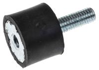 2015vd18-60 FIBET M6 Anti Vibration Mount, Male to Female Bobbin with 43.8kg Compression Load