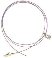 180610169 Molex Premise Networks LC to LC Simplex OM4 Multi Mode OM4 Fibre Optic Cable, 50/125μm, Violet, 1m