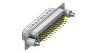 dts25py2m86un Deltron Connectors DTS 25 Way D-sub Connector Plug