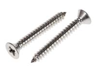 797-6178 RS PRO Plain Stainless Steel Countersunk Head Self Tapping Screw, N°10 x 1.1/2in Long 38mm Long