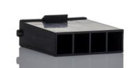 43680-2004 Molex, Sabre Male Connector Housing, 7.49mm Pitch, 4 Way, 1 Row