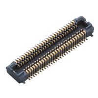 axt360124 Panasonic P4S Series Surface Mount PCB Socket, 60-Contact, 2-Row, 0.4mm Pitch, Solder Termination