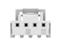 1-2232979-4 TE Connectivity, 1-2232979 Plug Connector Housing, 2mm Pitch, 4 Way, 1 Row Vertical