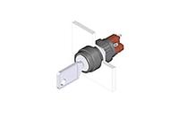 51-141025d2 EAO IP65 Keylock Switch, NC/NO, 5 A 2-Way Standard-Key