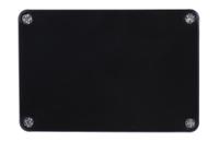 144-4451 RS PRO Black Glass Fibre Reinforced Polyester Junction Box, IP66, ATEX, IECEx, 110 x 75 x 55mm