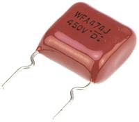 ecwf2w474jaq Panasonic ECWF(A) Polypropylene Film Capacitor, 450V dc, ±5%, 470nF, Through Hole