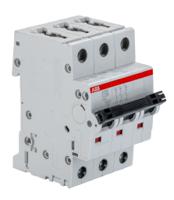 2cds253001r0204-s203-c20 ABB System Pro M Compact S200 MCB, 3P, 20A Curve C, 400V AC, 10 kA Breaking Capacity