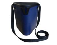 h09-3012 Sundstrom 3.3L Black, Blue Polypropylene Medium Storage Box, 195mm x 170mm