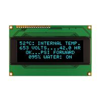 nhd-0420dzw-ab5 NEWHAVEN DISPLAY INTERNATIONAL Blue OLED Display Serial/Parallel Interface