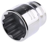 7800dm-36 Bahco 1/2 in Drive 36mm Standard Socket, 12 point, 57 mm Overall Length