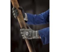 48705080 Ansell Edge Grey Nylon Nylon Work Gloves, Size 8, Polyurethane Coating