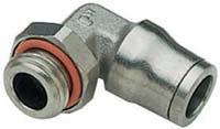 3699-10-13 Legris LF3600 Series Elbow Threaded Adaptor, G 1/4 Male to Push In 10 mm, Threaded-to-Tube Connection Style
