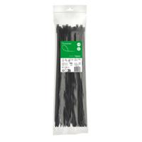 imt46425 Schneider Electric Cable Tie, , 380mm x 7.6 mm, Black Nylon, Pk-1