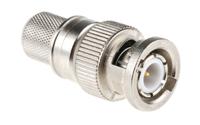 j01000a0059 Telegartner, Plug Cable Mount BNC Connector, 50Ω, Crimp Termination, Straight Body
