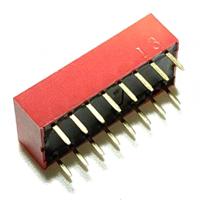 241-263 RS PRO 8 Way Through Hole DIP & SIP Switch SPST