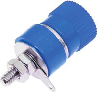 208-0289 RS PRO Blue Female Banana Socket, 4 mm Connector, Solder Termination, 24A, 30V, Nickel Plating