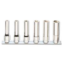 920ftx-lsb6 BETA 6-Piece 1/2 in Deep Socket Set , e-Torx