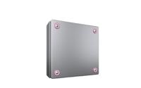 1562000 Rittal KX Series Stainless Steel Terminal Box, IP66, 200 mm x 200 mm x 80mm