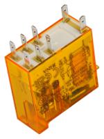 465280480054 Finder Plug-In Mount Power Relay, 48V ac Coil, 8A Switching Current, DPDT