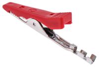 930318101 Hirschmann Test & Measurement Crocodile Clip, Brass, Bronze Contact, 8A, Red