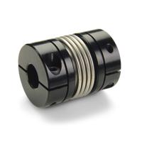 mbc33-8-8-a Ruland Bellows Coupling, 33mm Outside Diameter, 8mm Bore, 42.9mm Length Coupler