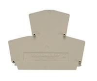 1059100000 Weidmuller W Series End Cover for Use with DIN Rail Terminal Blocks