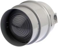 89012068 Werma BWM 890 Series Red Steady Beacon, 115 → 230 V ac, Base Mount, LED Bulb, IP65
