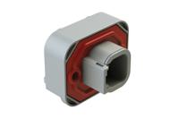 atm13-4p-bm03 Amphenol Industrial, AT Automotive Connector Plug Grey Flange Mount 4 Way ATM13-4P-BM03