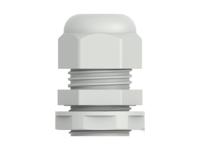 1sng626157r0000 Entrelec 1SNG Series Light Grey PA 6 Cable Gland, PG13.5 Thread, 6mm min., 12mm max., IP66, IP68