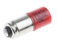204-265 RS PRO Red LED Indicator Lamp, 12V ac/dc, Midget Groove Base, 6mm Diameter, 1750mcd